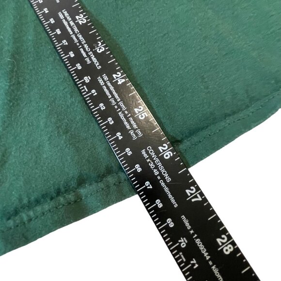 Ireland Graphic T-Shirt By Fifth Sun Size S washed out Hunter Green Distressed - Picture 6 of 6